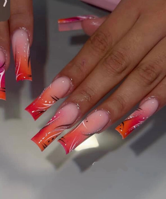 Custom / Ombré Orange